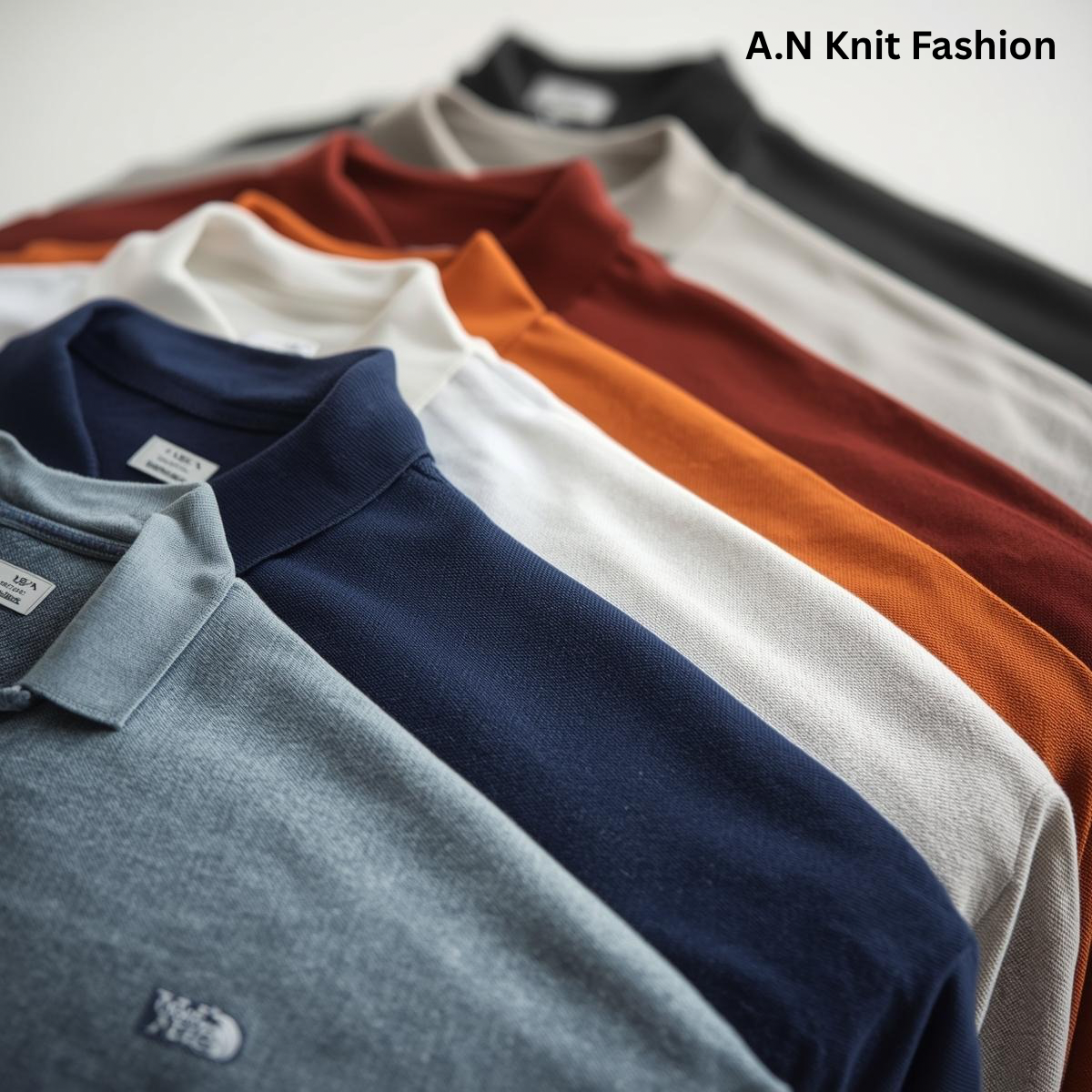 100% Pure Cotton Polo T-Shirt – A.N Knit Fashion