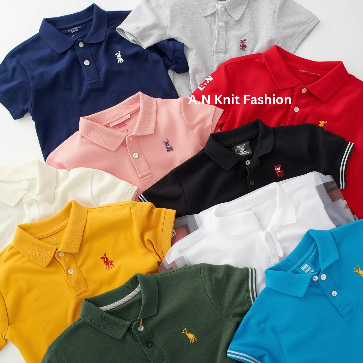 Soft Cotton Children’s Polo T-Shirt