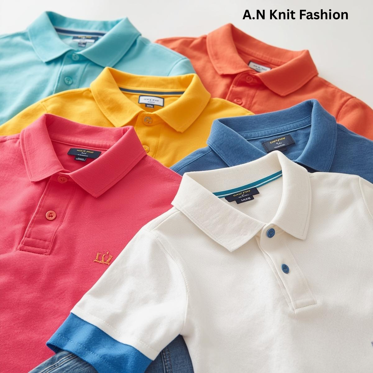 Soft Cotton Children’s Polo T-Shirt