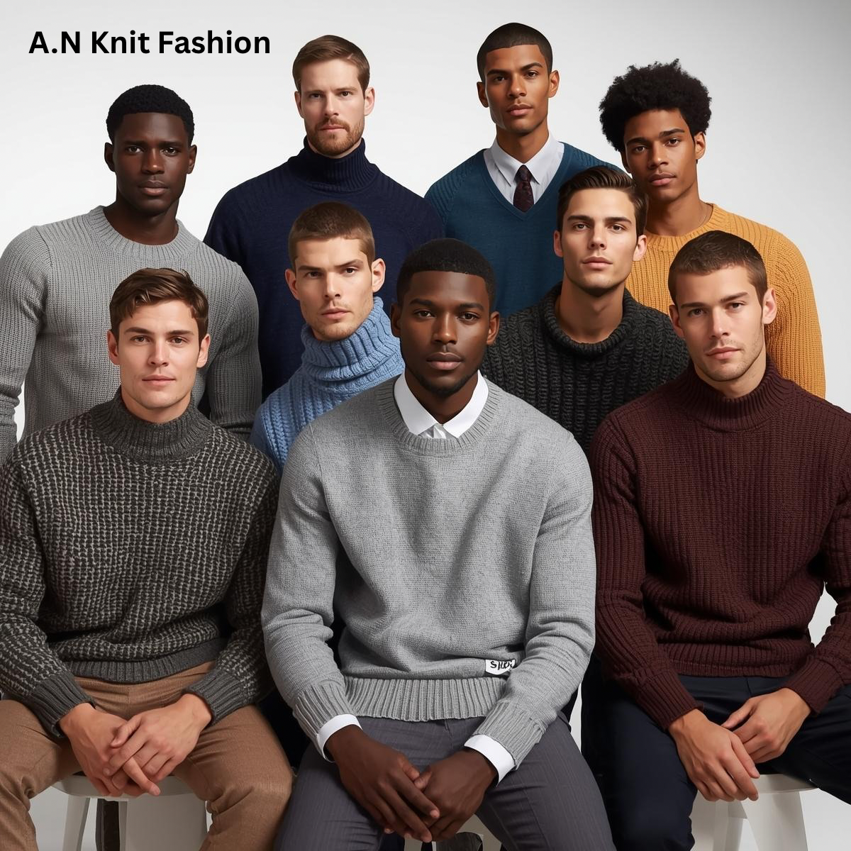 Men’s Premium Winter Knitwear Collection – A.N Knit Fashion