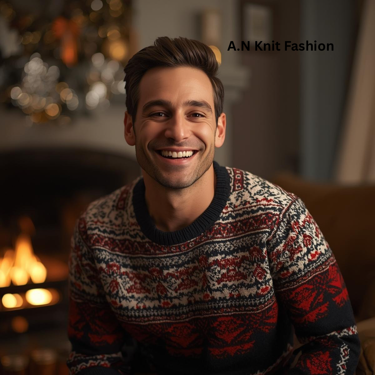 Festive Winter Knit Sweater – A.N Knit Fashion