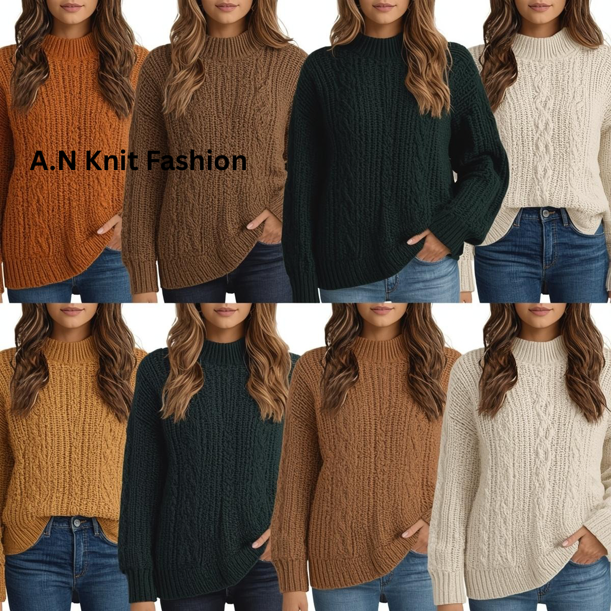 Cozy Elegance Women’s Wool Sweater