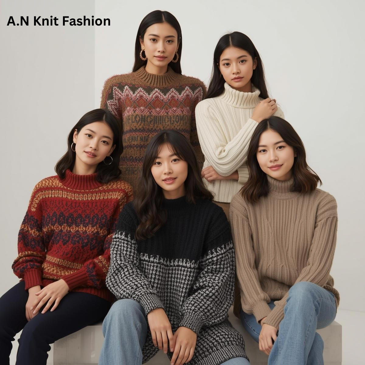 Cozy Elegance Women’s Wool Sweater